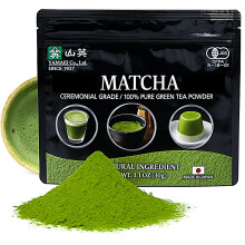 YAMAEI Matcha Powder, Japanese Green Tea, 30g, Ceremonial Grade, First Harvest, Use for Drinking, Latte