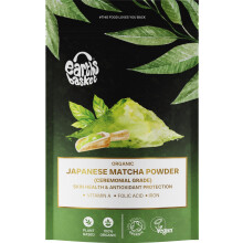 Earths Basket Organic Japanese Matcha Powder (50g Ceremonial Grade) Uji Kyoto | 100% Pure, Antioxidant-Rich, Supports Skin Health & Immunity with