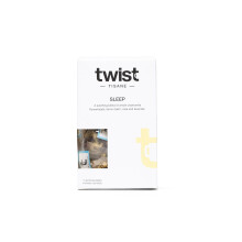 Twist Teas - Sleep ? 15 Plastic-Free Herbal Teabags | Calming Blend of Chamomile, Lemon Balm, Hops, Valerian, Lavender & More | Naturally