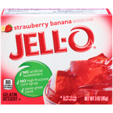 Jell-O Strawberry Banana