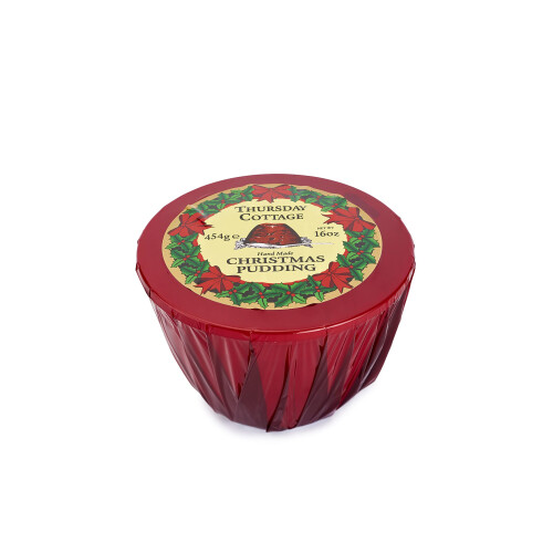 Thursday Cottage Christmas Pudding (Cello Wrapped) 454g
