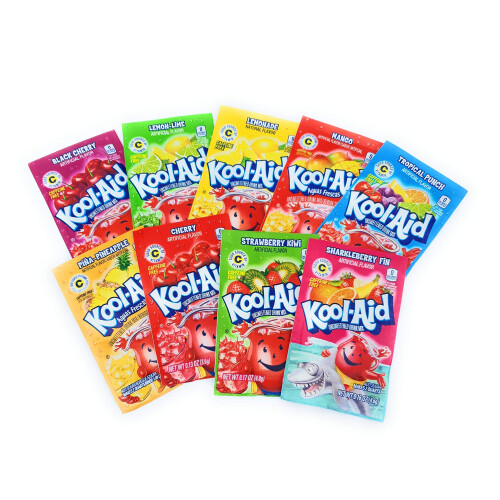 Kool-Aid Flavor Sachets of 9 Variety Bundle