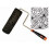 Kraft Tool DW180R Decoratieve Textuurroller, Kraai Voet met Rollerframe 1