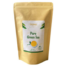 CENVEL? Pure Green Tea Loose Leaf | 100% Natural and Fresh Harvest | Detox Loose Leaves Tea | Ceylon Green Tea | Single Estate Tea (350g)