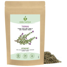IDDA Herbal Dried Thyme 250g 8.8 oz, Dried and Rubbed Thyme Herb for Tea Preparation and Cooking