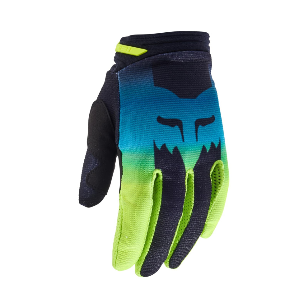 Fox Racing Women's 180 Flora Motocross Glove, Small Black/Yellow 191972824593