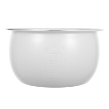 White Ceramic Rice Cooker Inner Pot Stainless Steel Liner