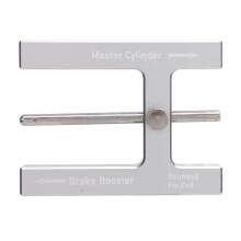 Brake System Adjustment Tool Adjustable Pins Brake Booster Push Rod Length Gauge Master Cylinder Push Rod Tool Accurate Measurement Magnet Design