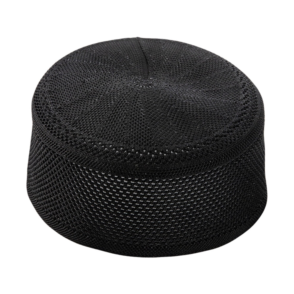 Black Sleep Hair Net Lightweight Breathable Crochet Wig Hat