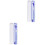2Pcs Capacitive Pencil Box Violet Durable Storage for Stylus Pens 3