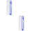 2Pcs Capacitive Pencil Box Violet Durable Storage for Stylus Pens 6