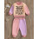 (5-6 Years, Purple) Ensembles contrastés pour avec poche. 5