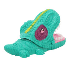 Grüner Dinosaurier-Zahntoy für Kinder, Finger beißen, Party & Dekoration