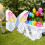 Piñata de borboleta para festas de aniversário infantis 1