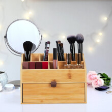 Kosmetik-Organizer mit 9 Fächern und Schublade