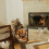 Black Metal Firewood Rack - Small Log Storage Holder 1