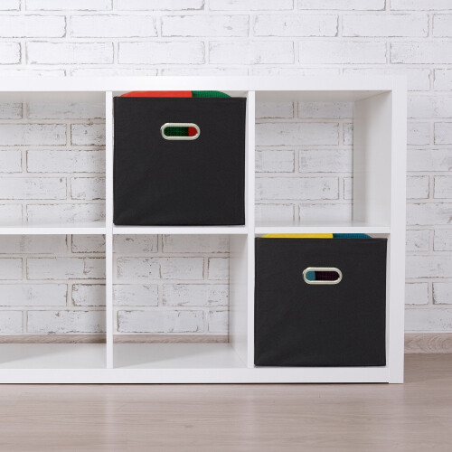 Foldable Storage Baskets - Set of 4, Organiser Boxes