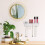 Selbstklebender Schmuck-Organizer mit Ablage und Haken 1