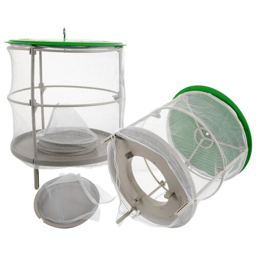 4Pcs Hanging Ranch Nets White Durable Plastic Outdoor Use