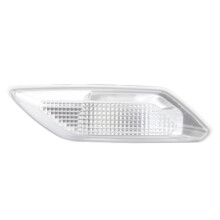 Anti Scratch PC Plastic Side Marker Lights For Mercedes-Benz Plug And Play Clear Lens DOT SAE Compliance Easy Installation Long Lifespan
