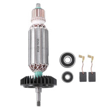 Vervangend anker voor Makita 9556-9558 serie slijpmachines AC220-240V met koolborstels, metaal