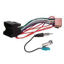 Peugeot Citroen Autoradio Kabelbaum mit Radioantennenadapter, Plug & Play für 207 307 407 C2 C5 (hitzebeständiges ABS, kein Schneiden erforderlich)