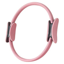 Pilates Ring für Widerstandstraining von Oberschenkeln, Bauch und Beinen im Fitness Yoga