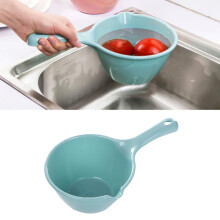 Blue Scoop with Long Handle - Ideal for Kitchen Bath & Garden Use 2025 NEW