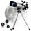 Refractor Astronomy Telescope with Adjustable Tripod for Star Gazing Planets 1
