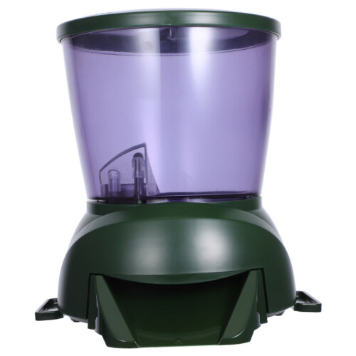 Automatic Fish Feeder with LCD Display Timing for Aquarium Pond No Battery