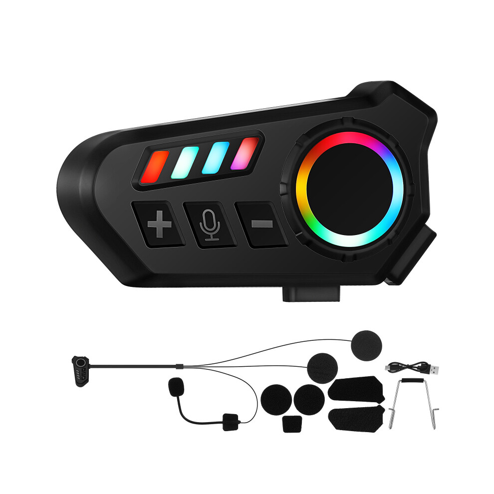 Motorcycle Helmet Speakers With Mic Ipx5 Music Control For Riding 3081833736844