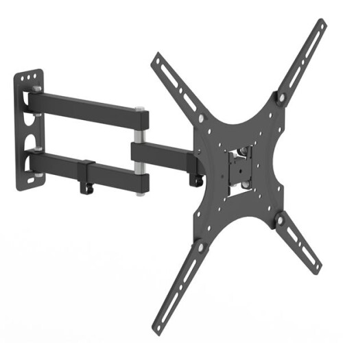 26-55" Adjustable Wall Mount Bracket Rotatable TV Stand with Spirit Level