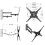 26-55" Adjustable Wall Mount Bracket Rotatable TV Stand with Spirit Level 8