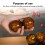 2pcs Baoding Fitness Ball 2in Coral 5cm Diameter 5