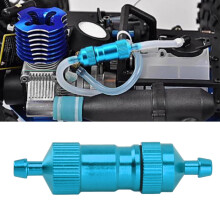 RC Fuel Filter Aluminum Alloy 10g Blue 0.35oz