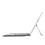 Ergonomic Portable Bluetooth Tablet Keyboard for Go 1/2/3, 350mAh 8