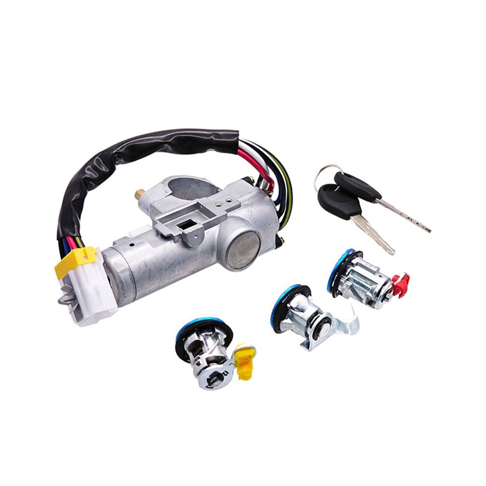 Car Ignition Left Right Door Lock Set With 2 Keys For Navara D22 1997 - 2006 K9810-2S806 6032682911569