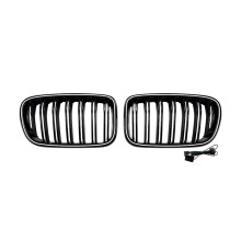 Front Kidney Grille with Light for X3 F25 2011-2013 Racing Grille Accessories Double Style