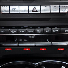 Car Console Air Conditioning Button A/C Control Button for E Class W212 W207