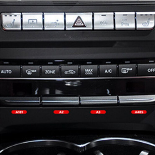 Car Console Air Conditioning Button A/C Control Button for   E Class W212 W207