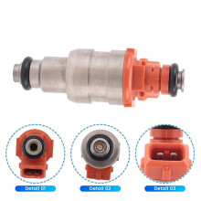 6Pcs Fuel Injectors 33007127 53003956 for Cherokee YJ 1987-1998 I6 4.0L