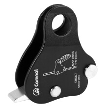 CAMNAL Safety Climbing Protective Ascender 220LB Climbing Protective Device Grip Outdoor Climbing Rigging 8-13MM Lina, Czarna