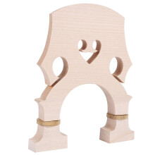 Standard Maple Bridge Replacement Part for Double Bass Adjustable Upright Bass Bridge,3/4 Size