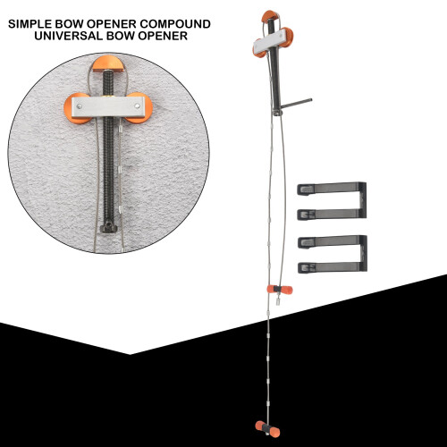Handheld Portable Bow Press and Quad Brackets For Compound Bow Archery
