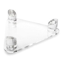 Acrylic  Stand - Holds Footballs, Basketballs, Volleyballs or Soccer Balls - Display Stand or Holder