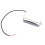 Set med 2 Elgitarr Humbucker Pickup Neck Bridge Pickuper för LP-GitarrtillbehöR Krom 2