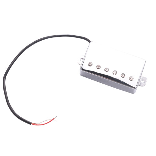Set med 2 Elgitarr Humbucker Pickup Neck Bridge Pickuper för LP-GitarrtillbehöR Krom 1