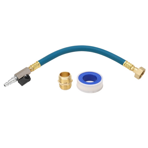 RV Winterizing Kit 1x QC Plug 3/4in Blue 1