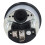 52mm Aluminum Alloy LED Voltmeter Gauge Silver 24V 6