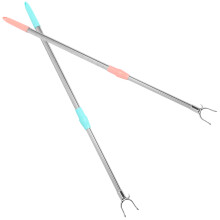 6Pcs Telescoping Clothes Poles Adjustable Rods for Home Use